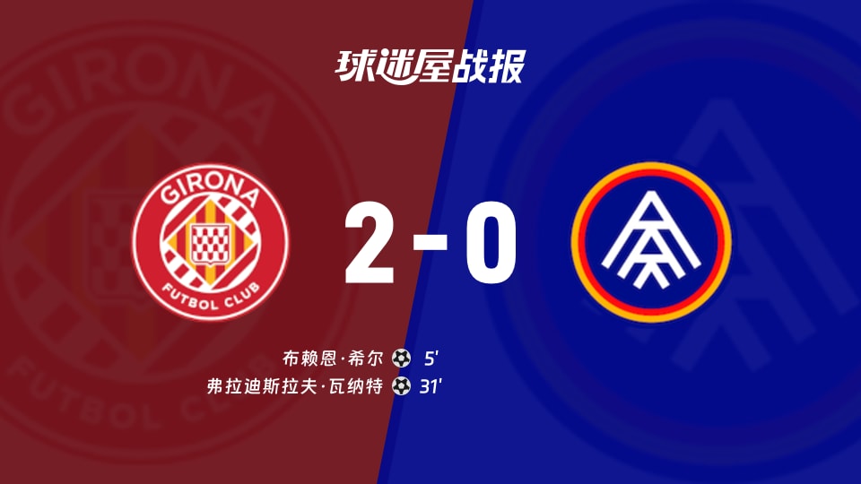 【西乙联赛第10轮】赫罗纳vs安道尔FC比赛结果:赫罗纳(2-0)安道尔FC比分战报(2026年10月19日)
